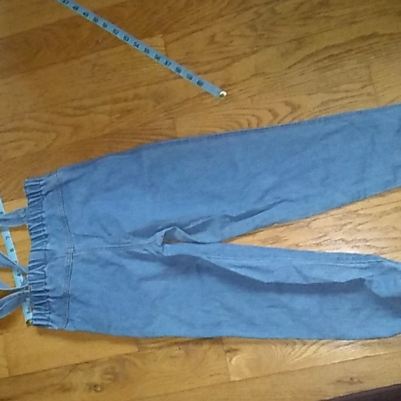 π¦ VINTAGE GIRLS OVERALLS w BUTTERFLY 90's Sz 6 - Picture 5 of 16